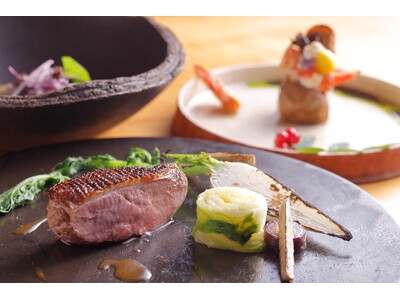 【ギャリア・二条城 京都】二条城近くの隠れ家的ホテルレストラン、「眞蔵」にて冬の和フレンチコース新登場