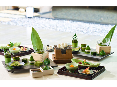 【バンヤンツリー・東山 京都】 新緑を望む割烹料理店で、抹茶づくしのアフタヌーンティーを