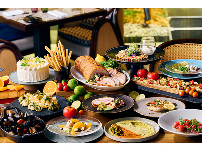 【ダーワ・悠洛 京都】Wellbeing Buffet 山椒香る“京の都もち豚のポルケッタ”＆トマトとシ...