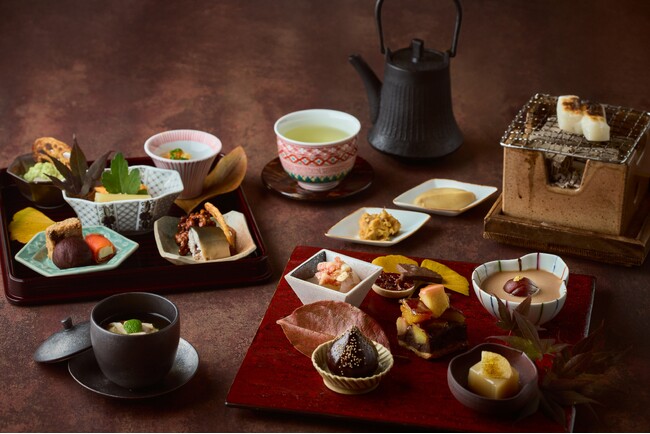【バンヤンツリー・東山 京都】和栗、柿、さつま芋――秋の恵みを味わう「実りの京旬とチョコレートアフタヌーンティー」
