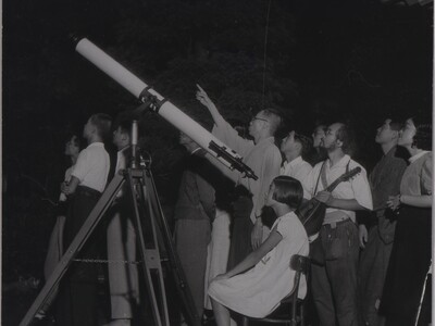 【大佛次郎記念館】「星の文人」野尻抱影が愛用した100年前の望遠鏡"ロング・トム"で月を観る特別観望会を初開催（2025/8/1・2）