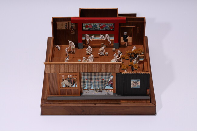 プレスリリース「作家を支えた優しい伴侶「大佛次郎の愛した猫コレクション展」」のイメージ画像