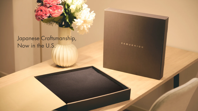 プレスリリース「日本発のクッションブランド「ZABUSHION」、米国販売開始」のイメージ画像