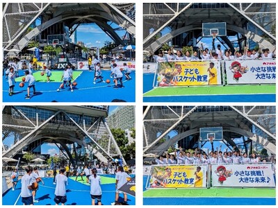 小さな挑戦！大きな未来♪愛知県出身の『馬瓜エブリン選手』が教える『第３回子どもバスケット教室』を開催
