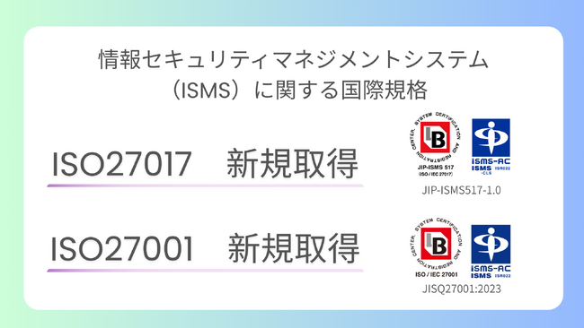 ホーチキの防災クラウドサービスがISO認証を取得