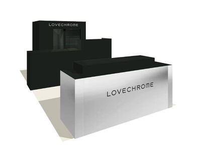 2025年11月7日(金)ラブクロムの期間限定POPUP SHOPが「博多阪急」1階にオープン。九州唯一フルラインアップのヘアコームを展開。