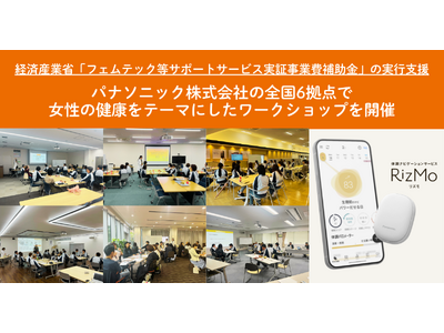 パナソニック株式会社の全国6拠点で、女性の健康をテーマにしたワークショップをファミワンの専門家にて開催しました
