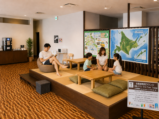 【ワイズホテル旭川駅前】季節で表情を変える畳の小上がり空間を新設＆朝食リニューアルを実施。　　　　　　　　　　　　　　　　　　“泊まる”から“過ごす”へ、ホテル体験をアップデート。