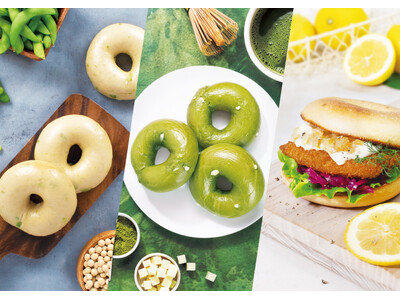 BAGEL & BAGEL から新商品が登場！「天空の抹茶(R)」を使用したベーグルや、初夏を感じさせる...