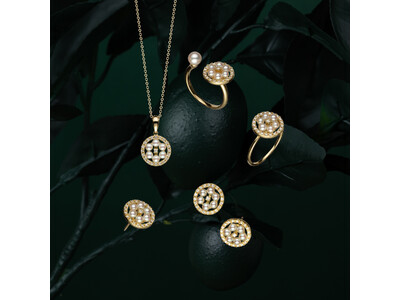 希少なアコヤパールを使用したジュエリーコレクション「Flor de Lima」が12月1日より発売開始。