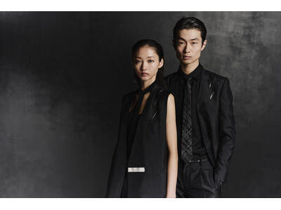 【日本発ラグジュアリーファッションブランド：MIZEN(ミゼン)】黒一色の着物テキスタイルによるBLACK COLLECTION発表。牛首紬＜石川県＞、絹紐（リボン）織＜京都府＞の2産地から販売開始。