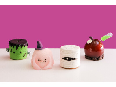 昨年は連日完売。ウェディングケーキ職人の手作りハロウィンケーキ宮の森フランセス教会から「おばけ」「毒りんご」が登場