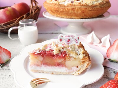 アップルパイ専門店「グラニースミス」、サクマ製菓「いちごみるく」との初コラボメニューを2026年3月2日（月）より発売！