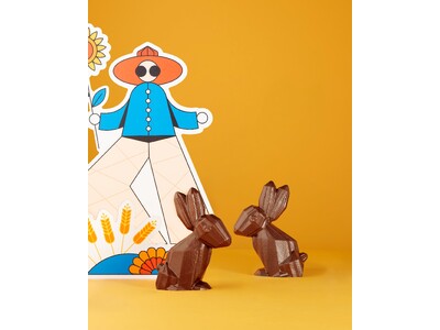 ショコラ専門店「ル・ショコラ・アラン・デュカス」・ビスケット専門店「ル・ビスキュイ・アラン・デュカス」カカオポッドをモチーフにデザインされた動物たちのイースターコレクションを3/17（火）スタート！