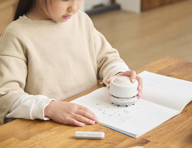 ONEプッシュでラクラクお掃除！「卓上クリーナーPUSH」を 10月中旬に発売