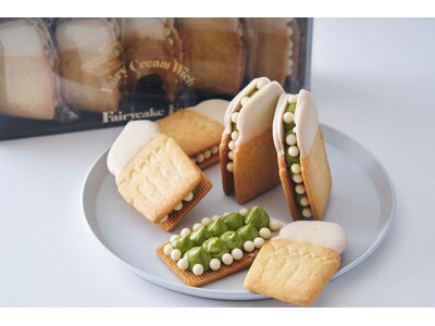 宇治抹茶×ホワイトチョコで“抹茶ラテ”を表現した新作生バターサンドを発売！心なごむ和の味わい、ミルキーで...