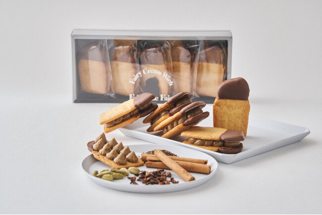 本格マサラチャイがバターサンドに！7種のスパイス香る、秋季限定「チャイティーラテ生バターサンド」9/25(木)より新発売