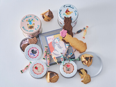 ネコを愛するすべての猫愛好家さんへ贈る『フェアリーケーキフェアの猫の日2026』を開催！チャリティースイーツ「“神様のいたずら”ネコクッキー缶」ほか