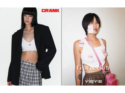 【阪急うめだ本店】『Something Good Studio』に、注目の韓国発ブランド「CRANK(クランク)」と「YIE YIE(イエイエ)」が関西初登場！