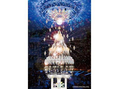 【阪急うめだ本店】「クリスマスマーケット2025」白いミラーボールツリー＆白いメリーゴーランドが初登場！