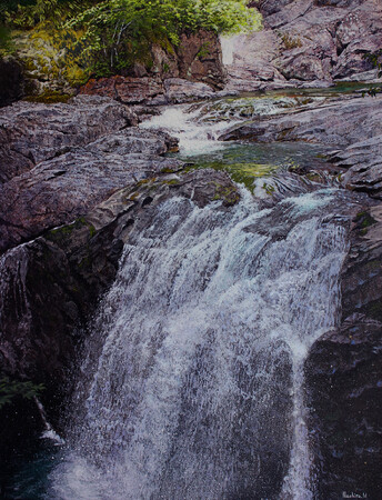 【阪神梅田本店】何処かで見たことあるような心の奥に眠る「原風景」を油彩画で描く、増田尚弘の個展を開催します。