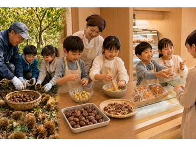 【阪神梅田本店】丹波の和洋菓子ブランド「やながわ」と初タッグ。“こども達の笑顔あふれる”参加型プロジェクト「食育キャラバン」の募集を開始します！