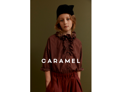 【阪急うめだ本店】ロンドン発のこども服ブランド「CARAMEL」のポップアップストアを開催
