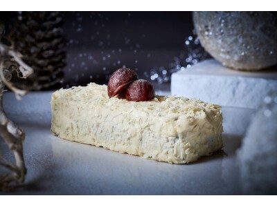 【冬季限定】“白雪のマロンテリーヌ” クリスマスを彩る大人のためのスイーツ 12/1新発売