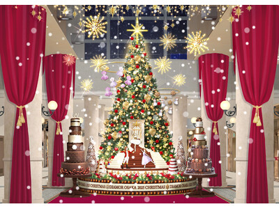 大阪 梅田の地下街「ディアモール大阪」で11月15日(土)にクリスマス点灯式を実施！2025年のテーマは「くるみ割り人形」