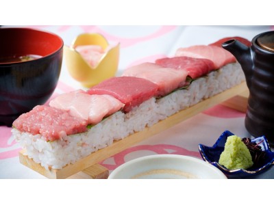 25cmの 生本マグロ食べ比べ寿司 希少な生本マグロが7種堪能できる贅沢ランチ 蔵よし 日本橋店 企業リリース 日刊工業新聞 電子版