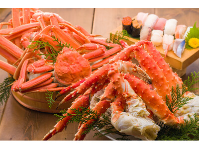 特大タラバガニもズワイガニもお寿司も食べ放題で19,999円！今年の夏は豪華すぎる食べ放題で思い出作り！...