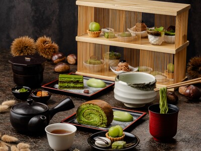 ＜期間限定＞秋の味覚を堪能！贅沢食材を使用した茶フタヌーンティーが新登場！【茶想もりた園 なんば店】