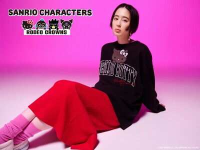 RODEO CROWNS WIDE BOWL(ロデオクラウンズ ワイドボウル) 大人気「サンリオキャラクターズ」とのコラボレーションアイテム第三弾を11/14(金)より発売！