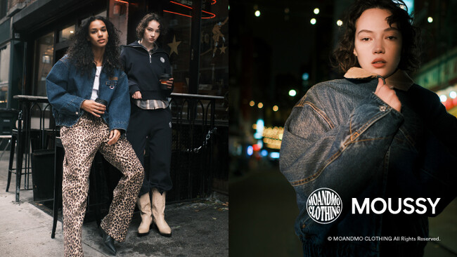 MOUSSY(マウジー)MOANDMO(R) CLOTHING(モーアンドモー・クロージング)とのコラボレーションを12月5日(金)より発売