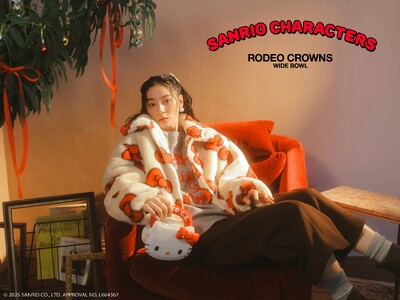 RODEO CROWNS WIDE BOWL(ロデオクラウンズ ワイドボウル) 大好評につき「サンリオキャラクターズ」とのコラボレーションアイテム第4弾を12/12(金)より発売！
