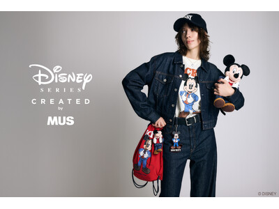 『MUS（エムユーエス）』の「Disney SERIES CREATED by MUS」よりDENIM MICKEY COLLECTIONを2月4日(水)より発売開始