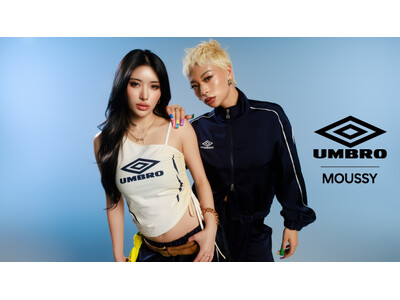 MOUSSY（マウジー）UMBRO（アンブロ）とのコラボレーションを4月17日(金)より発売