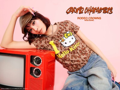 RODEO CROWNS WIDE BOWL(ロデオクラウンズ ワイドボウル)大好評につき「サンリオキャラクターズ」とのコラボレーションアイテム第6弾を発売！