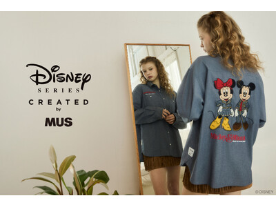 『MUS（エムユーエス）』の「Disney SERIES CREATED by MUS」よりMM DENIM STYLE COLLECTIONを9月2日(水)より発売開始