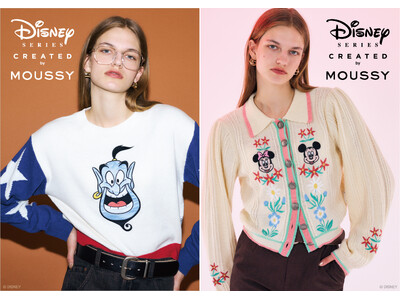 「Disney SERIES CREATED by MOUSSY」2024 AUTUMN COLLECTIONが登場！9月4日(水)より発売開始。