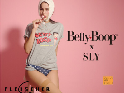 SLY(スライ)よりBetty Boop(TM)️とのコラボアイテムを発売