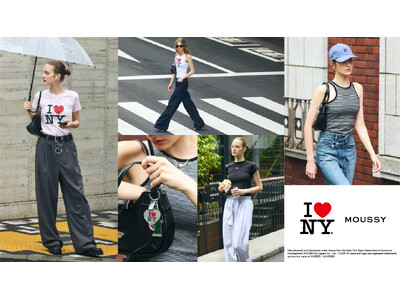 MOUSSY(マウジー) I LOVE NY(アイ・ラブ・ニューヨーク)とのスペシャルコレクションを7月25日(金)より発売！