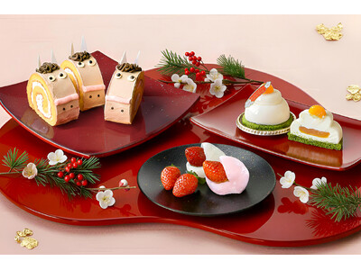 【2026年新春限定】お正月の“食べる縁起物”スイーツ！「鏡餅レアチーズ・干支の馬ロール・紅白苺大福」