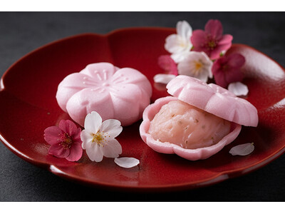 【春限定】ねっちゃり濃厚“食べる桜”が今年も登場！もち米の王様・こがね餅の最中皮×静岡県産桜葉入り餡で味わう「さくら最中」
