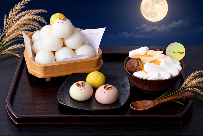 【十五夜・十三夜限定】一日4000本売れる大人気だんごが“特大うさぎ”に大変身!「お月見だんご」ほか、全3種のお月見スイーツが登場!