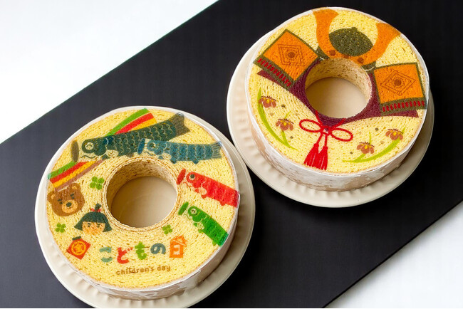 【5/1新発売】こどもの日、甘くてかわいい主役ギフト！鯉のぼり＆兜の限定バウムクーヘン登場