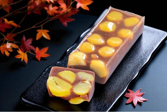 【秋彼岸限定】圧巻の栗ざんまい！蒸篭で蒸し上げる“本物“の味わい「生栗むし羊羹」が今年も登場！