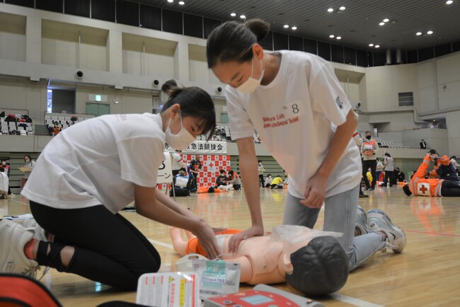 大きな災害や事故に備える！「第27回赤十字救急法競技会」を開催します