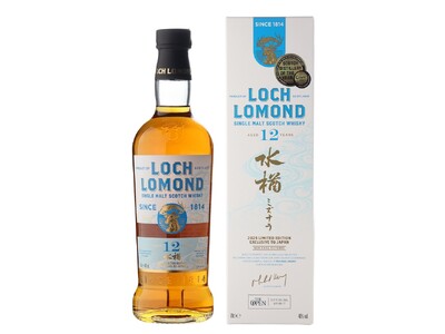 【アジア限定】稀少なミズナラ樽熟成、待望の第3弾！果実味とオリエンタルな風味の融合「ロッホローモンド12年 ミズナラカスクフィニッシュ 2025」発売