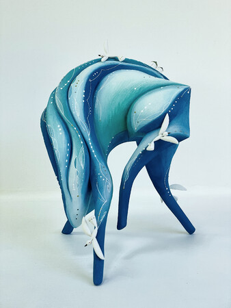 “見えない世界”をかたちに　あおきさとこ　初の立体作品を発表する個展『UNSEEN FIGURE』開催。10/10から代々木（新宿）・アエル ベースにて。